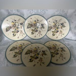 De Luxe Pimpernel Cork Backed Large Coasters